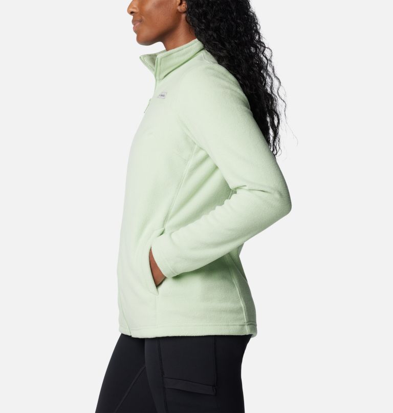 Green Women Columbia Castle Dale™ Full Zip Fleece Jackets | 38476931