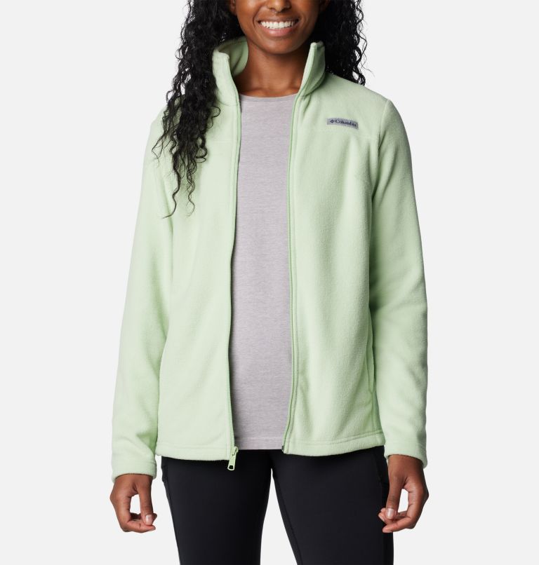 Green Women Columbia Castle Dale™ Full Zip Fleece Jackets | 38476931