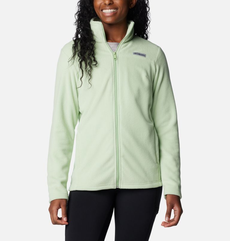 Green Women Columbia Castle Dale™ Full Zip Fleece Jackets | 38476931