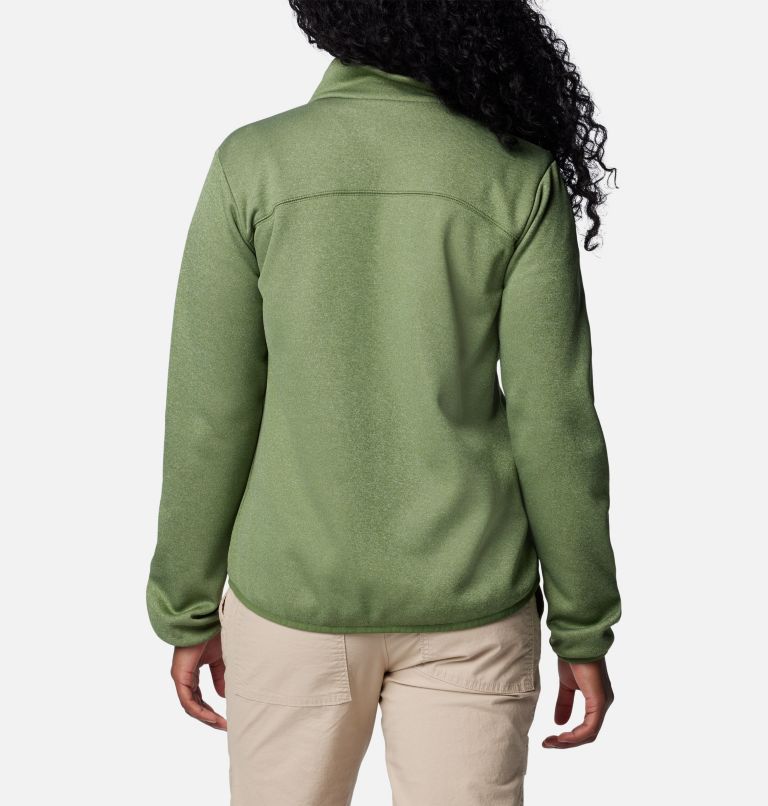 Green Women Columbia Col Hike Tech FZ Fleece Jackets | 35970527