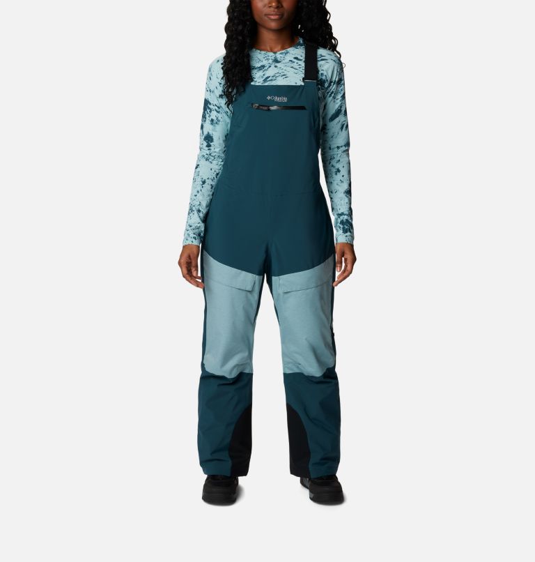 Green Women Columbia Highland Summit™ Waterproof Ski Bib Pants | 24298512