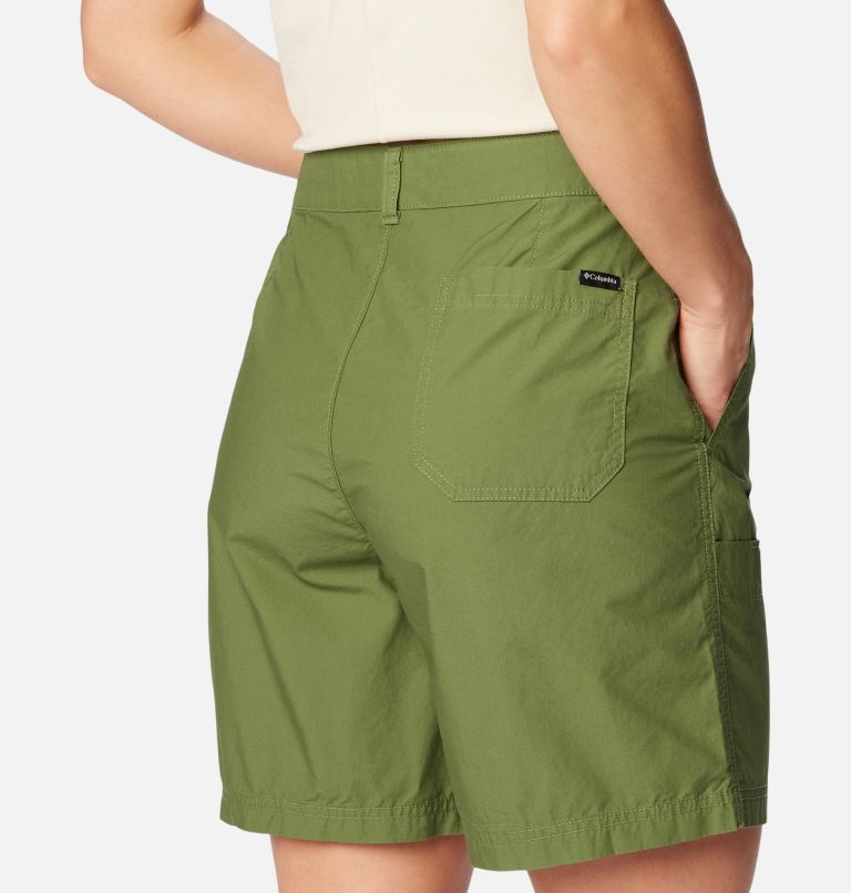 Green Women Columbia Holly Hideaway™ Washed Out Bermuda Shorts | 40979221