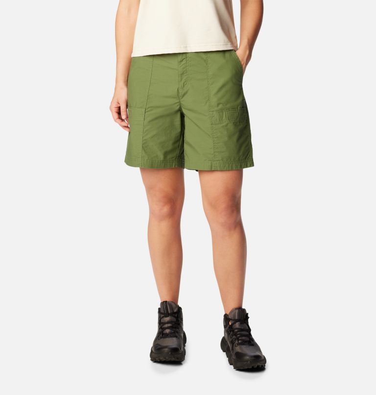 Green Women Columbia Holly Hideaway™ Washed Out Bermuda Shorts | 40979221