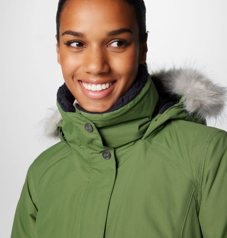 Green Women Columbia Icelandite™ TurboDown™ II Waterproof Insulated Parka | 46212692