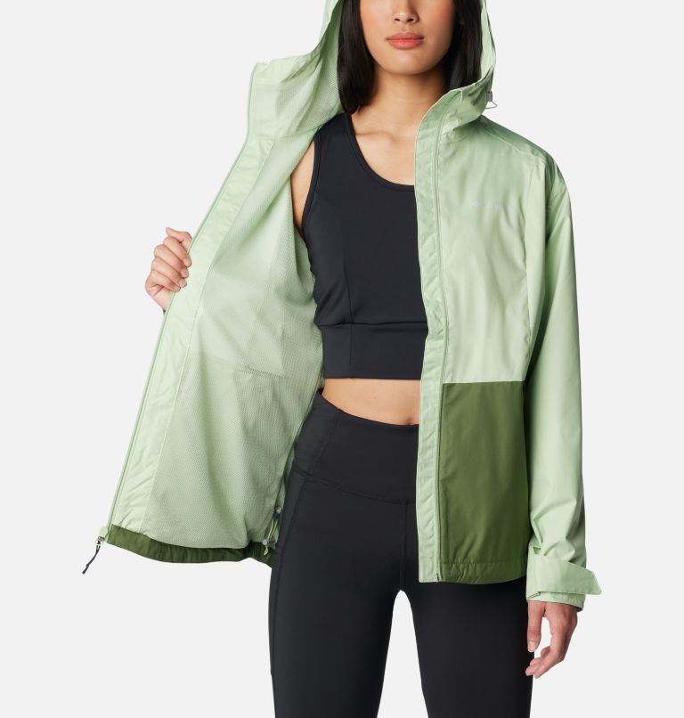 Green Women Columbia Inner Limits™ III Waterproof Jackets | 69786549