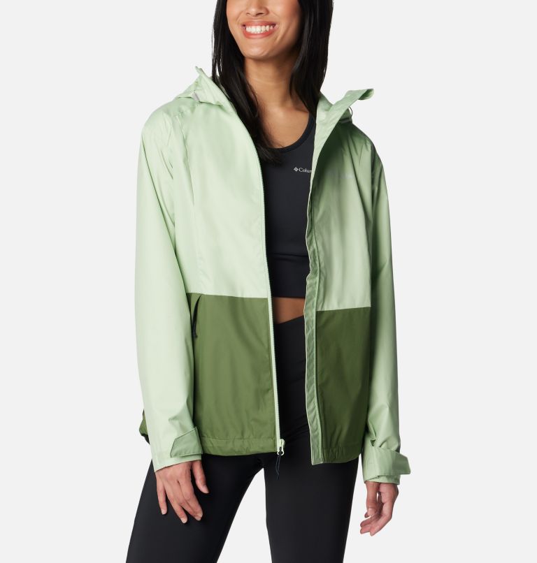 Green Women Columbia Inner Limits™ III Waterproof Jackets | 69786549