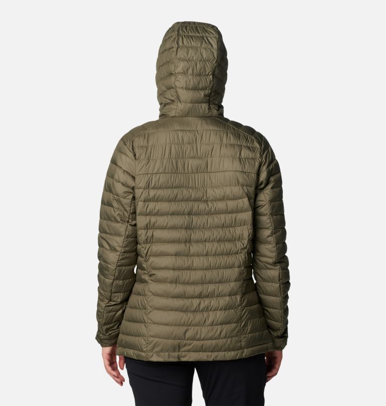 Green Women Columbia Silver Falls™ II Hooded Insulated Puffer Jacket | 74647661