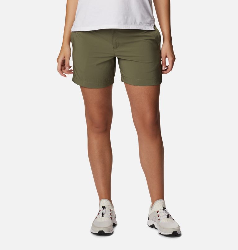 Green Women Columbia Silver Ridge Utility™ Walking Shorts | 32492418