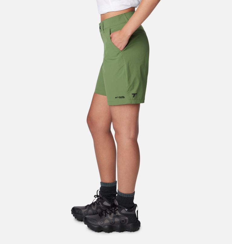 Green Women Columbia Summit Valley™ Hiking Shorts | 64053517