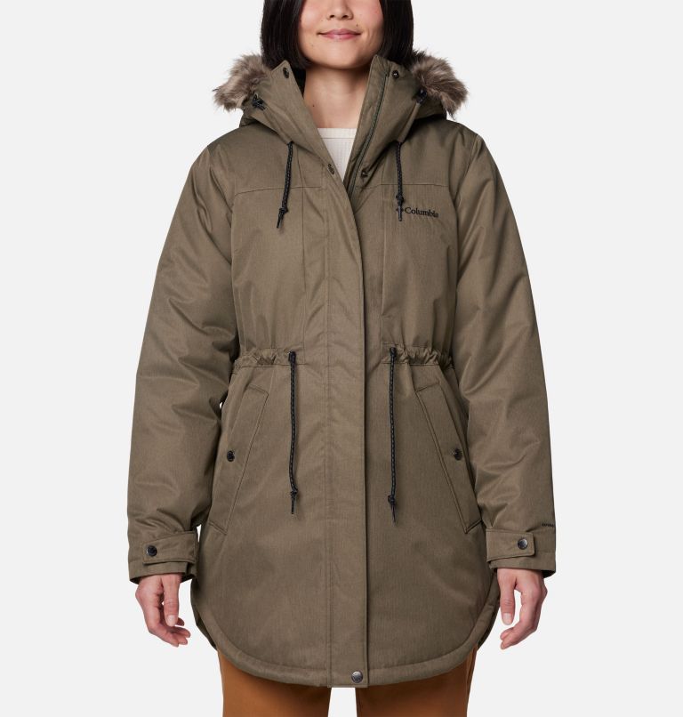 Green Women Columbia Suttle Mountain™ II Parka | 38297738