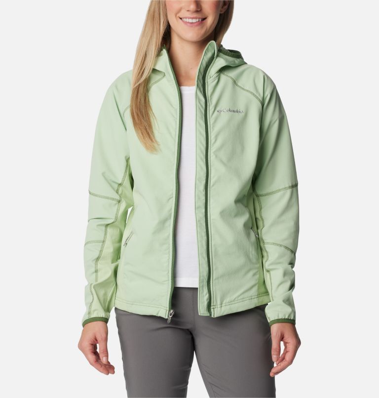 Green Women Columbia Sweet As™ Softshell Hoodie Jackets | 11671468