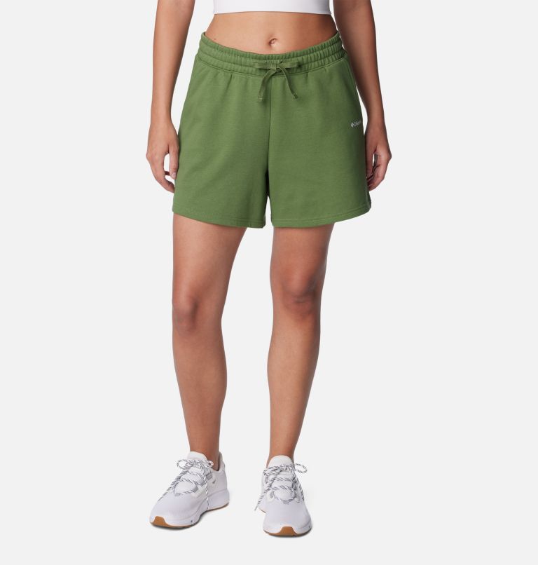 Green Women Columbia Trek™ French Terry Shorts | 66194147