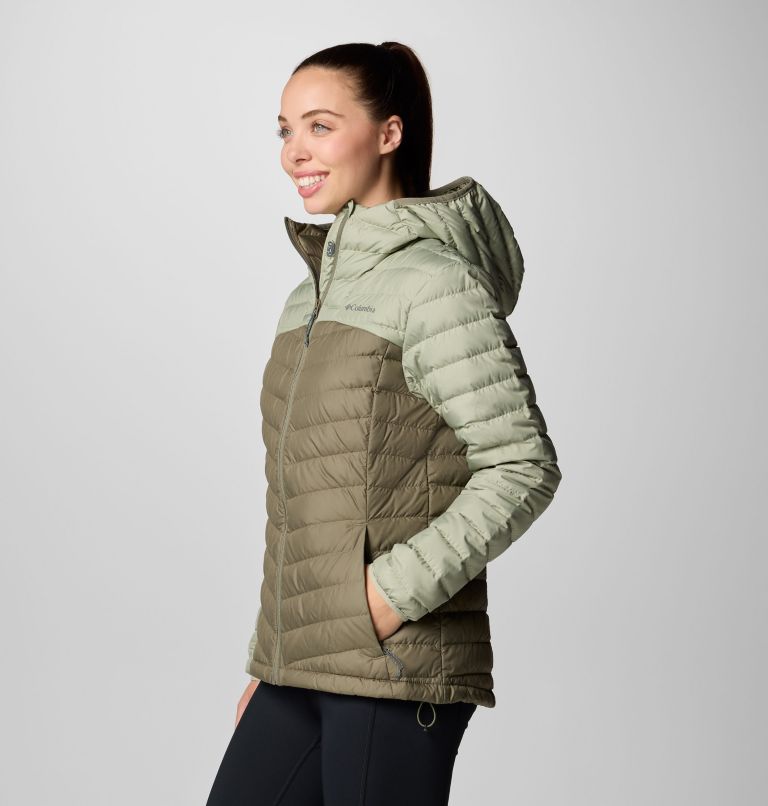 Green Women Columbia Westridge™ Hooded Down Puffer Jacket | 41464552