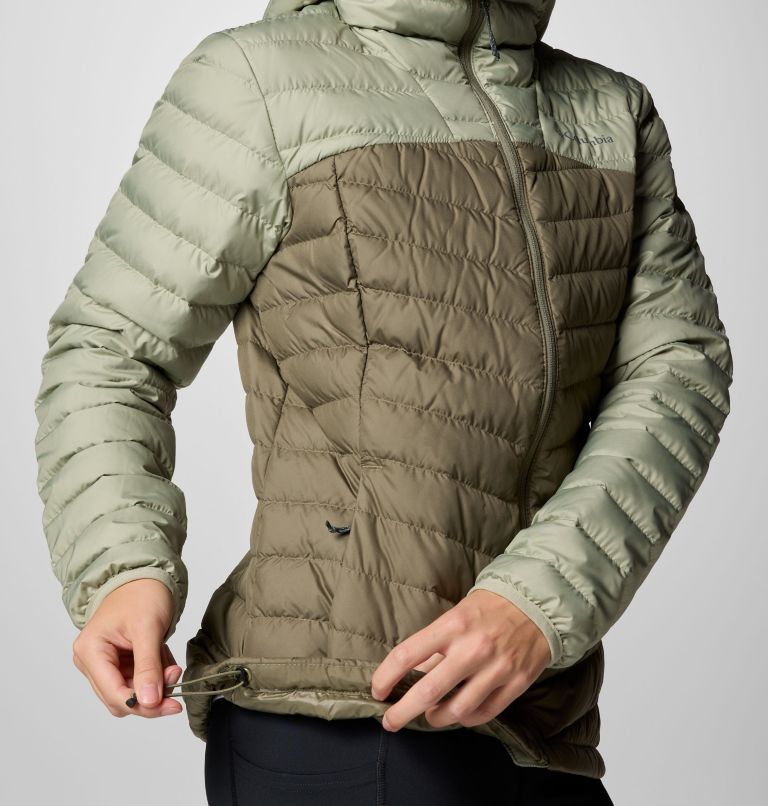 Green Women Columbia Westridge™ Hooded Down Puffer Jacket | 41464552