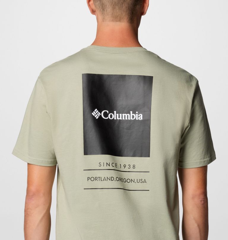 Grey Men Columbia Barton Springs™ Graphic T Shirts | 11456212