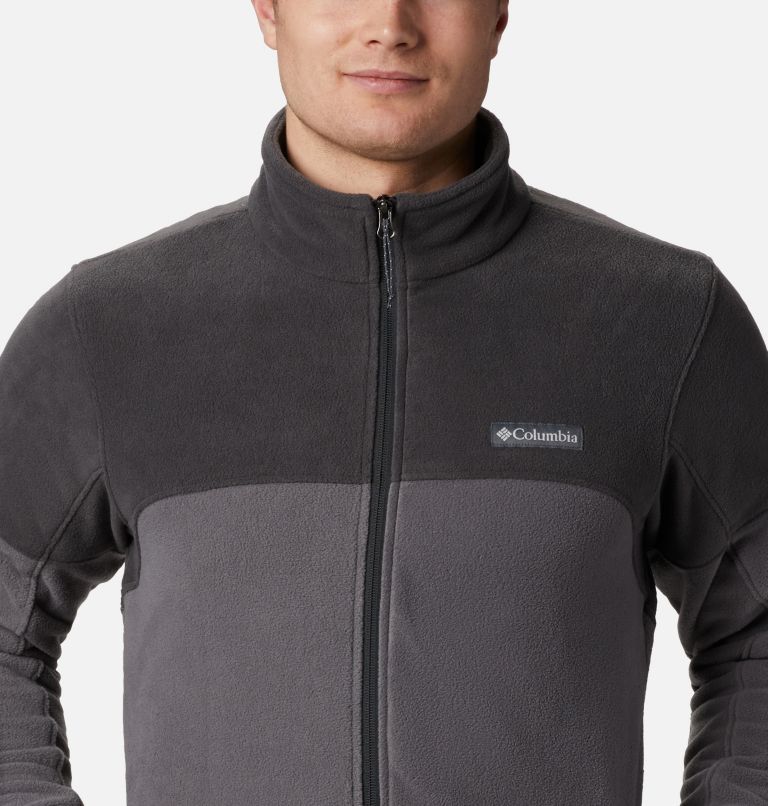 Grey Men Columbia Basin Trail™ Full Zip Fleece Jackets | 93299712