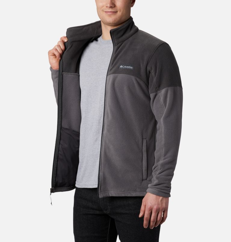 Grey Men Columbia Basin Trail™ Full Zip Fleece Jackets | 93299712