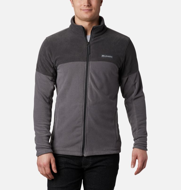 Grey Men Columbia Basin Trail™ Full Zip Fleece Jackets | 93299712