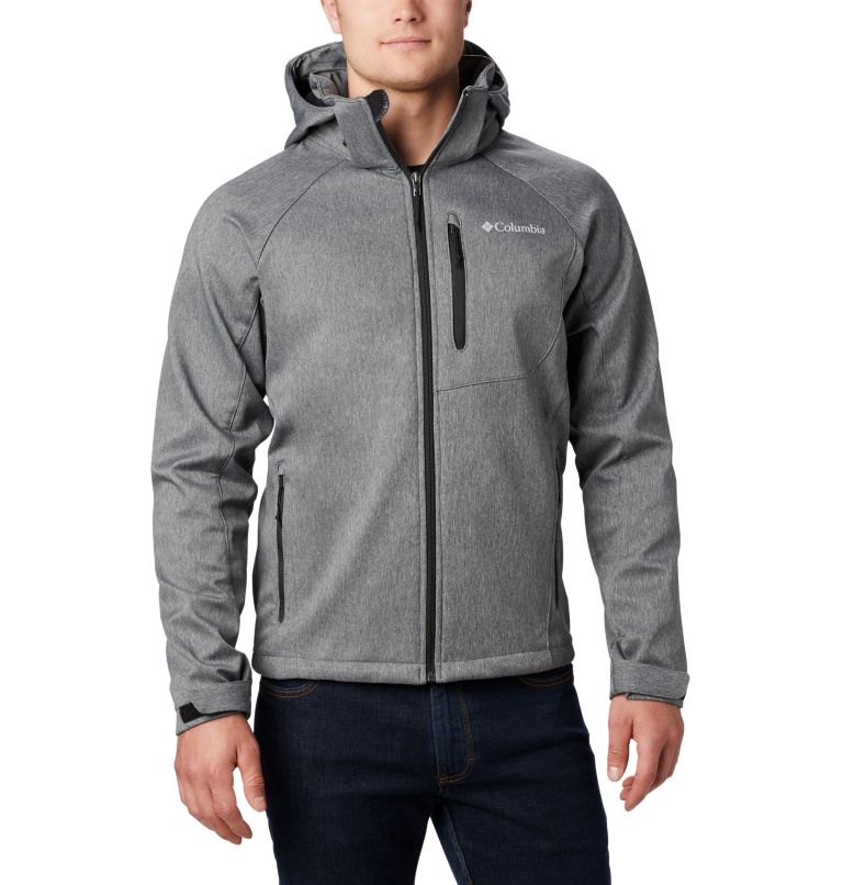 Grey Men Columbia Cascade Ridge™ II Hiking Softshell Jackets | 52804056