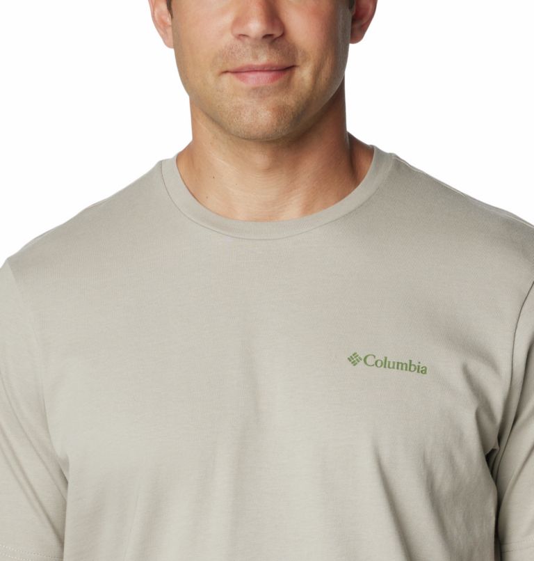 Grey Men Columbia Explorers Canyon™ Back Graphic T Shirts | 19630314