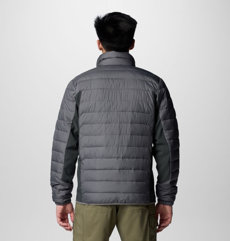 Grey Men Columbia Powder Pass™ II Hybrid Puffer Jacket | 2849409