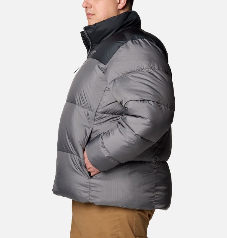 Grey Men Columbia Puffect™ III Insulated Extended Size Puffer Jacket | 42021808