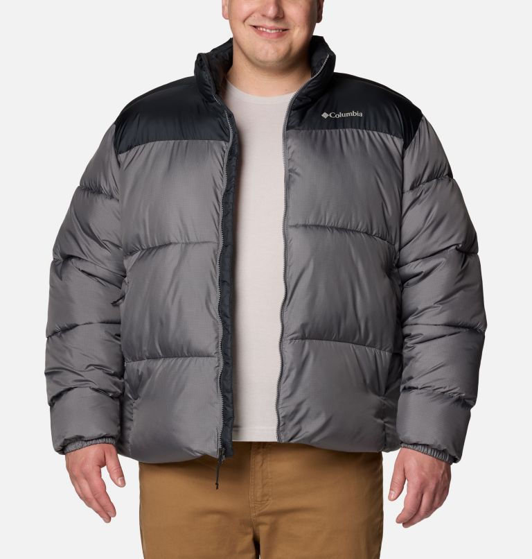 Grey Men Columbia Puffect™ III Insulated Extended Size Puffer Jacket | 42021808