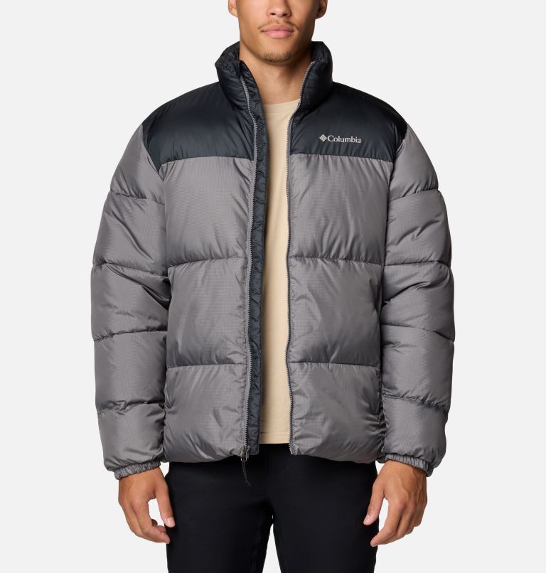 Grey Men Columbia Puffect™ III Puffer Jacket | 92894851