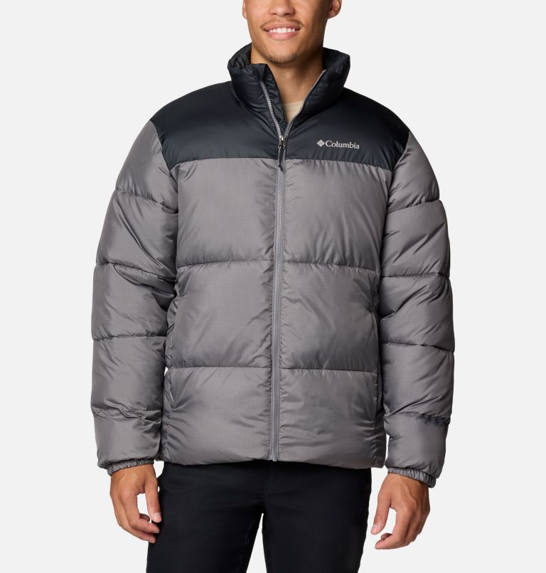 Grey Men Columbia Puffect™ III Puffer Jacket | 92894851