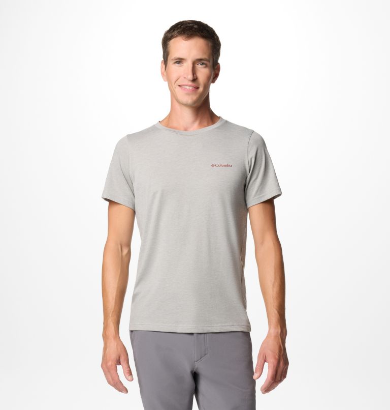 Grey Men Columbia Rapid Ridge™ II Organic Cotton T Shirts | 33176921