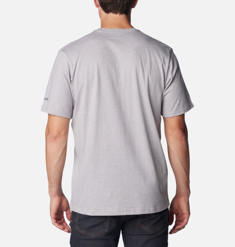 Grey Men Columbia Rockaway River™ Graphic T Shirts | 46634222