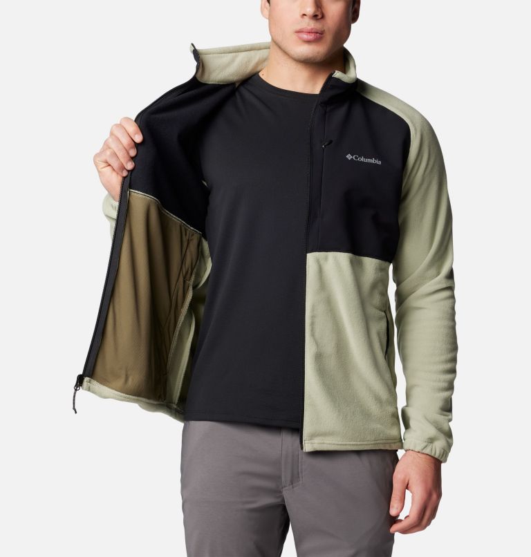 Grey Men Columbia Sage Peak™ Fleece Jackets | 40289635