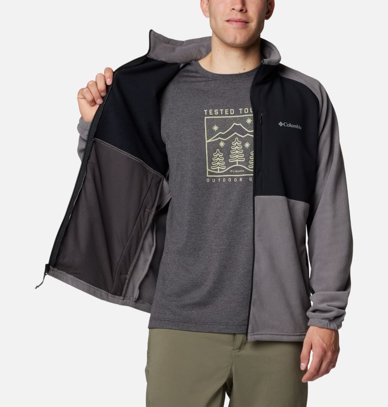 Grey Men Columbia Sage Peak™ Fleece Jackets | 67489575