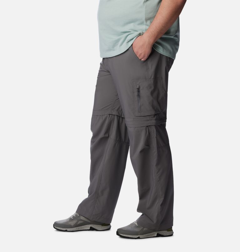 Grey Men Columbia Silver Ridge™ Utility Convertible Walking Extended Size Hiking Pants | 63241436