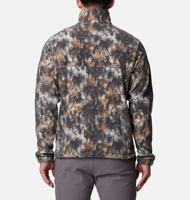 Grey Men Columbia Steens Mountain™ Printed Fleece Jackets | 99700696