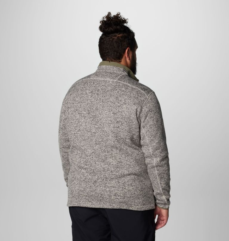 Grey Men Columbia Sweater Weather™ II Extended Size Fleece Jackets | 68402567