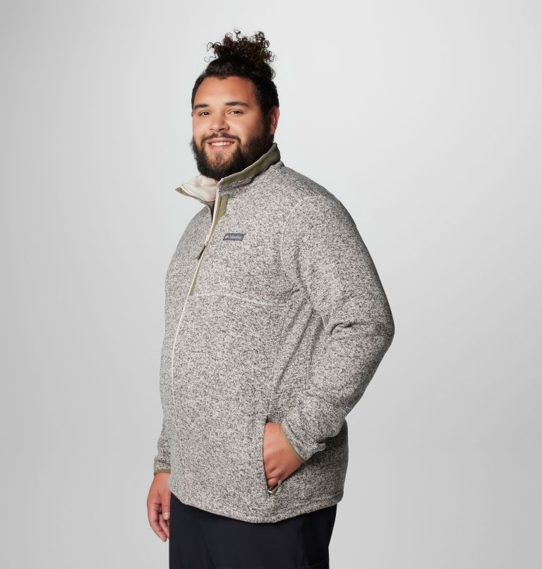 Grey Men Columbia Sweater Weather™ II Extended Size Fleece Jackets | 68402567