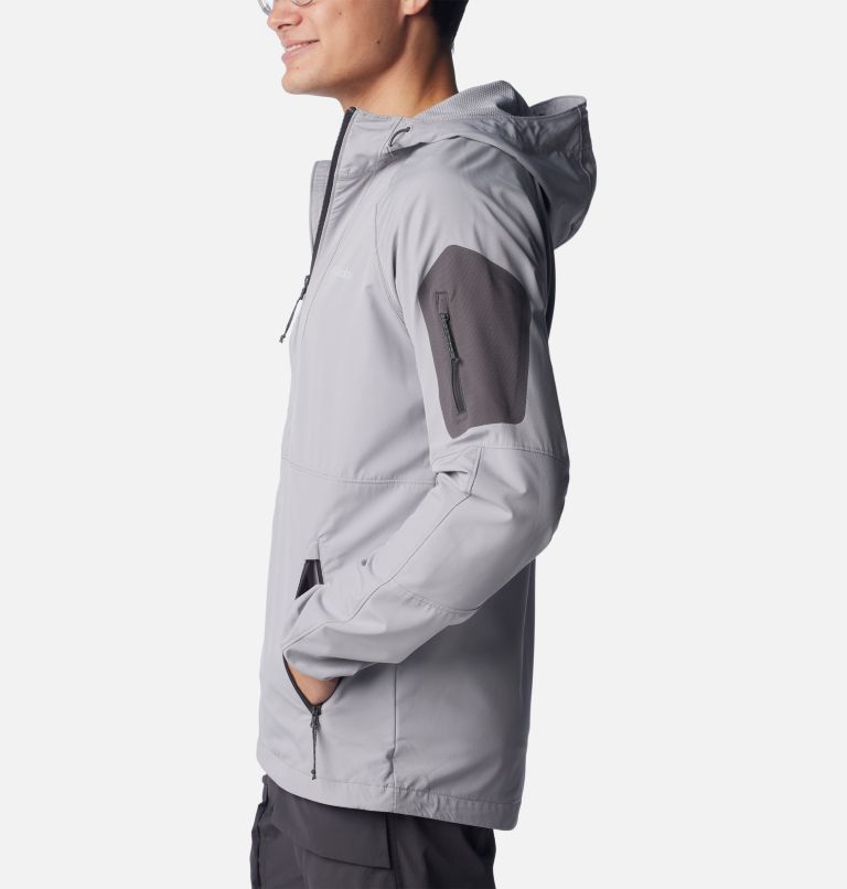 Grey Men Columbia Tall Heights™ Hooded Softshell Softshell Jackets | 54830729