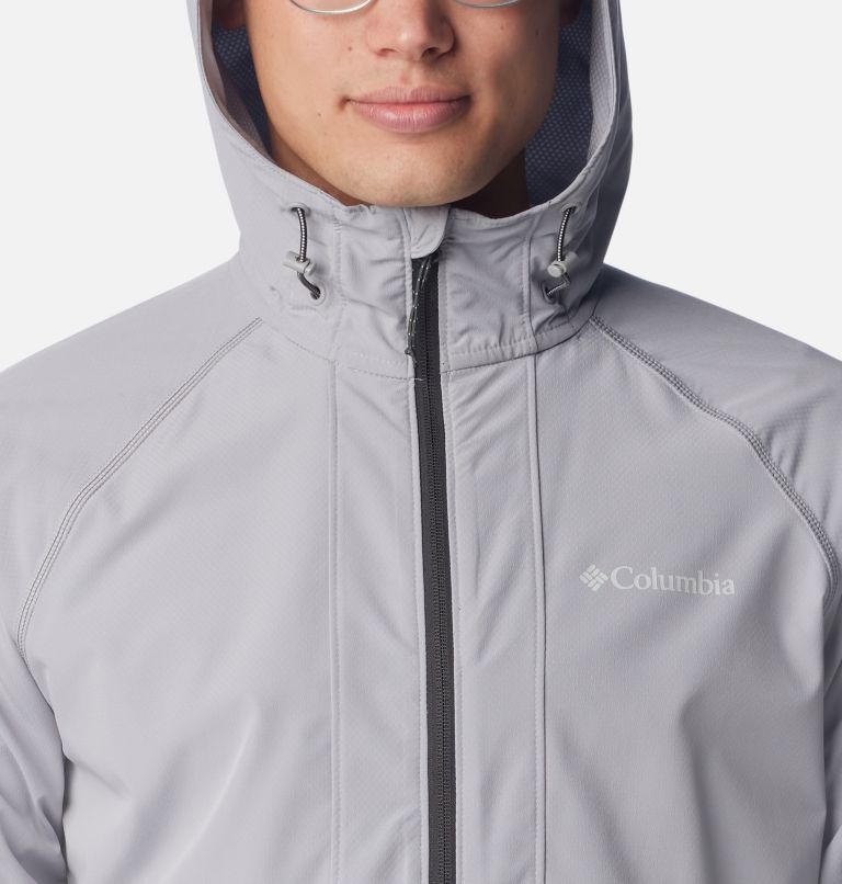 Grey Men Columbia Tall Heights™ Hooded Softshell Softshell Jackets | 54830729