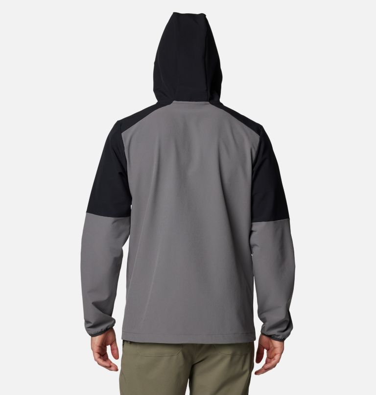 Grey Men Columbia Tech™ Softshell Hooded Jackets | 50546917