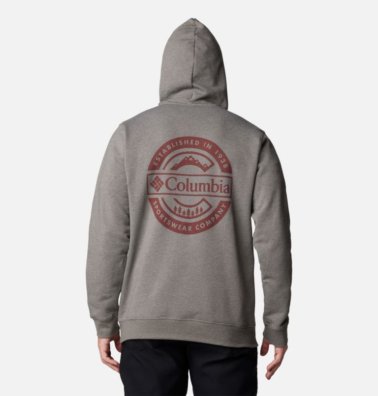 Grey Men Columbia Trek™ Graphic Hoodie | 16993802