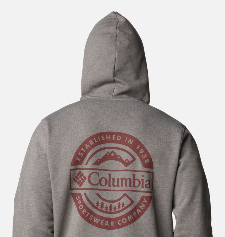 Grey Men Columbia Trek™ Graphic Hoodie | 16993802