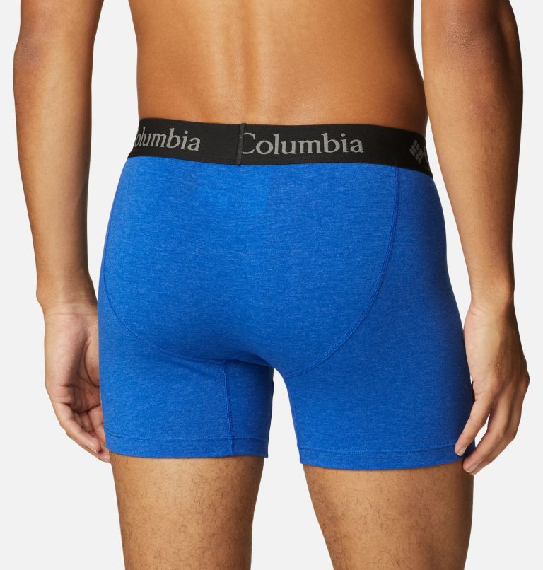 Grey Men Columbia Tri Blend Boxer Briefs 3 Briefs | 55500283