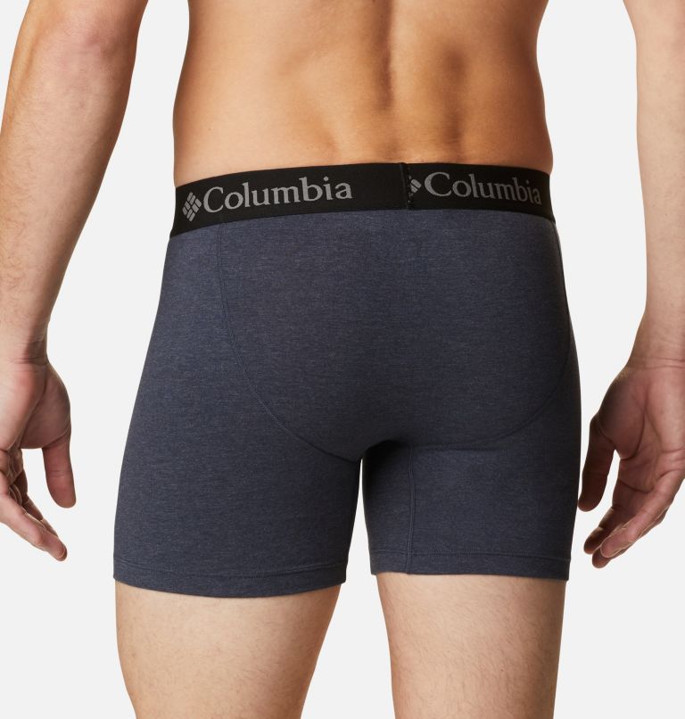 Grey Men Columbia Tri Blend Boxer Briefs 3 Briefs | 59032579