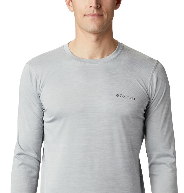 Grey Men Columbia Zero Rules™ Technical Long Sleeve T Shirts | 83258310