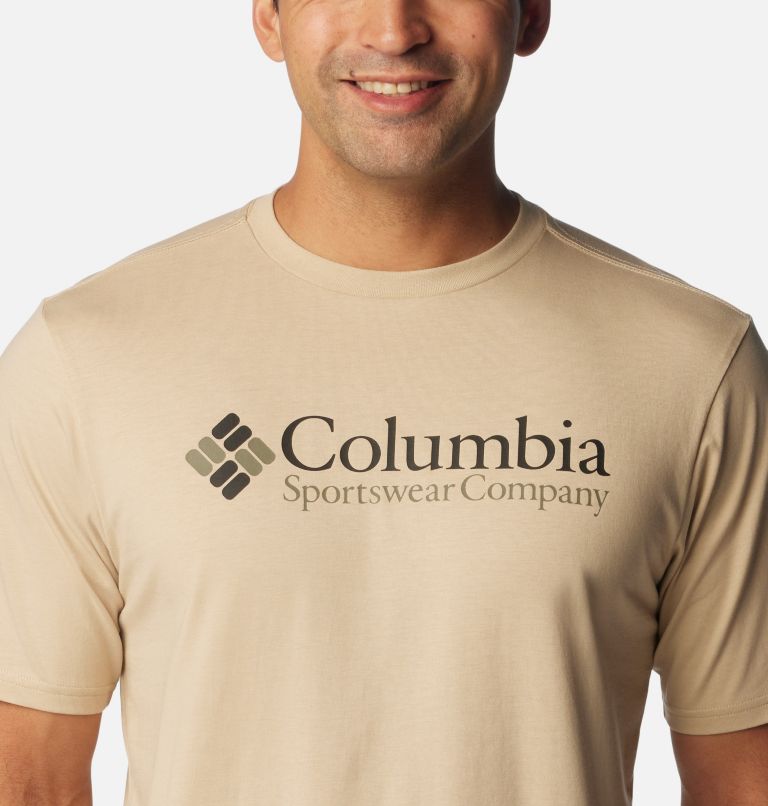 Khaki Men Columbia CSC Basic Logo™ T Shirts | 13895863