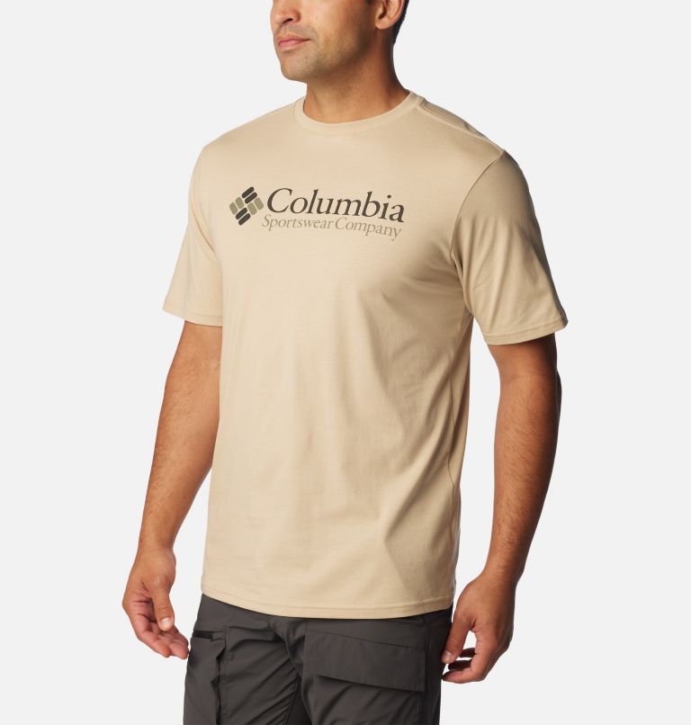 Khaki Men Columbia CSC Basic Logo™ T Shirts | 13895863