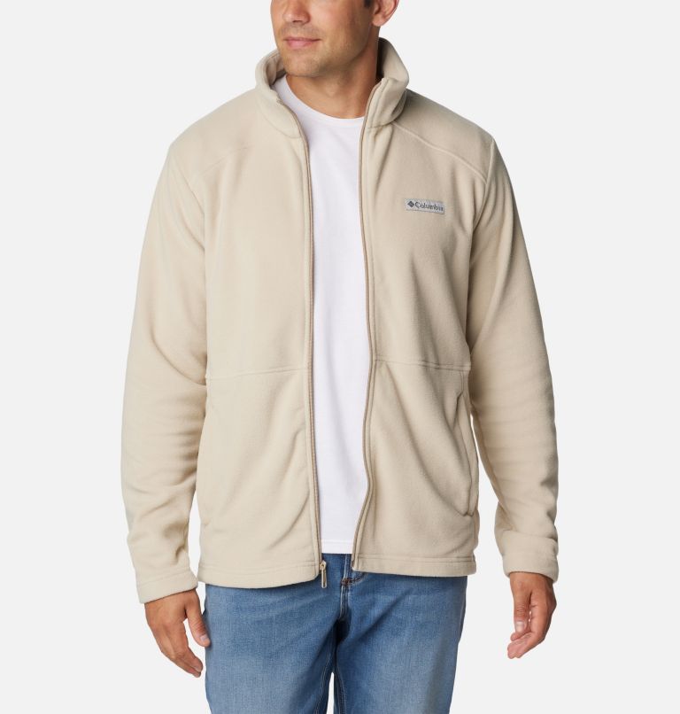 Khaki Men Columbia Castle Dale™ Fleece Jackets | 55202462