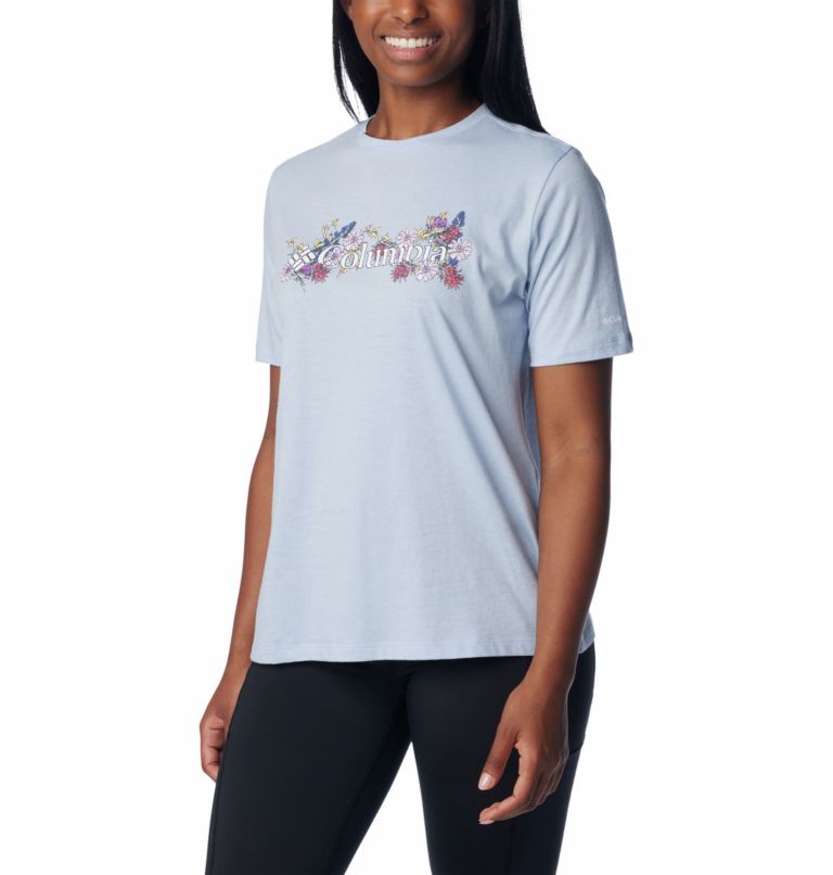 Lavender Women Columbia Bluebird Day™ Relaxed T Shirts | 45009552