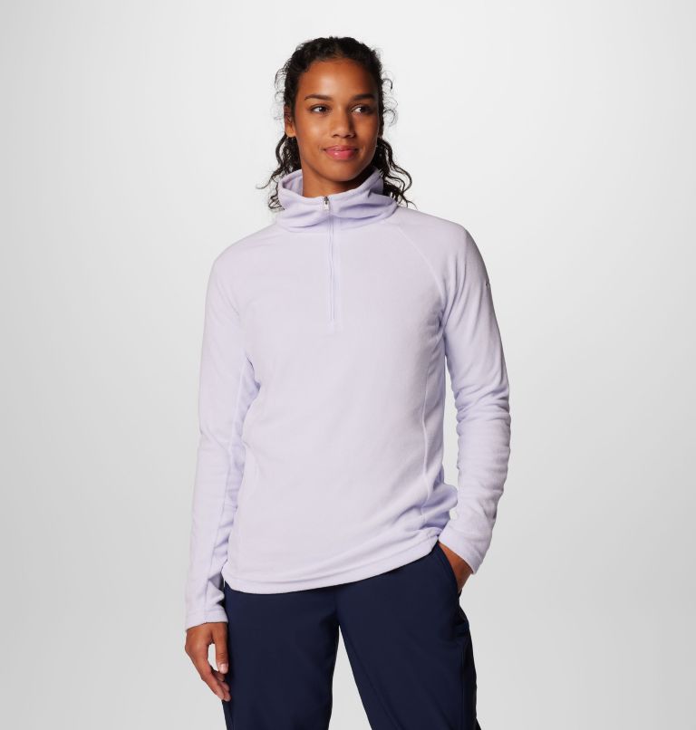 Lavender Women Columbia Glacial™ IV Half Zip Fleece | 32427103